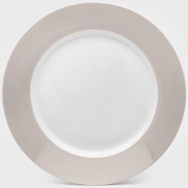 van Well Speiseteller Vario, (6 St), Porzellan, spülmaschinen- und mikrowellengeeignet, Ø 26,5 cm