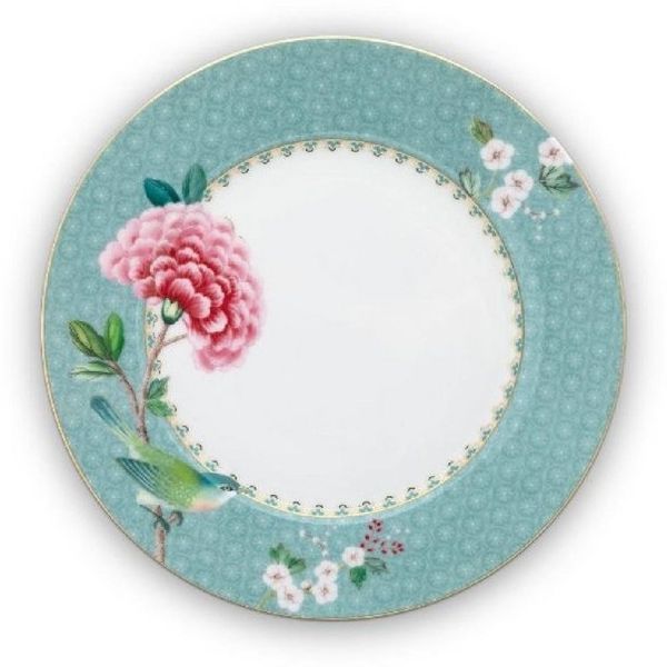 Pip Studio Frühstücksteller Blushing Birds Blau (21cm) 51.001.202 Bild 4