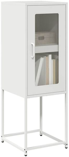 vidaXL Sideboard Weiß 36x39x107 cm Kaltgewalzter Stahl 853403