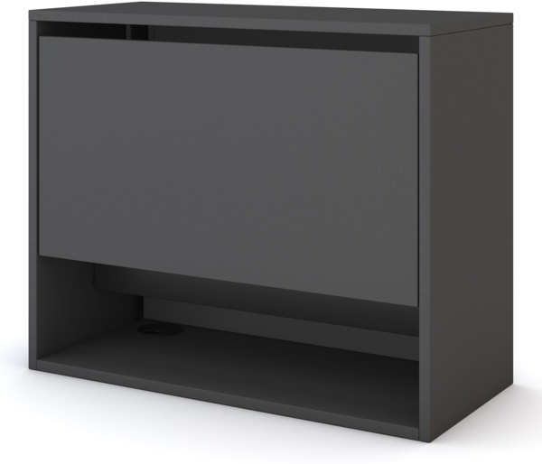 ASSMANN Wandsekretär Cubas Basic Anthrazit 80x36x66cm Holz