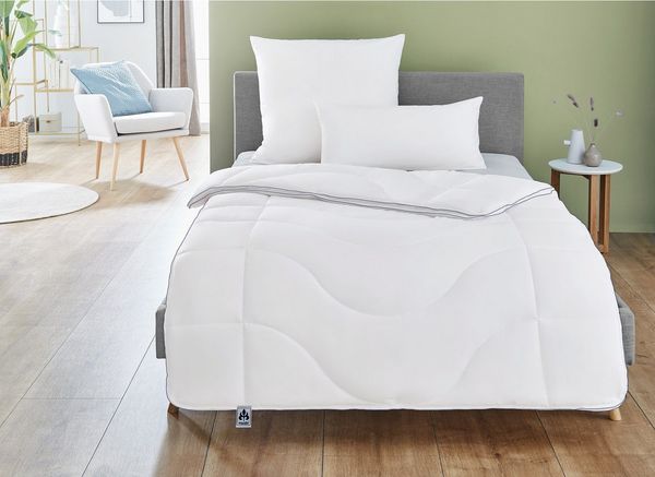 Irisette Baumwollbettdecke Exklusiv Baumwolle Kochfest, Füllung: Markenhohlfaser irisette® Megafil® - 100% Polyester, Bezug: weich und hautfreundlich, kochwaschbar bis 95°C, produziert in Deutschland