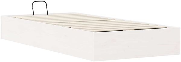 vidaXL Ottoman Bettgestell mit Stauraum Weiß 90 x 190 cm 3418763 Bild 9