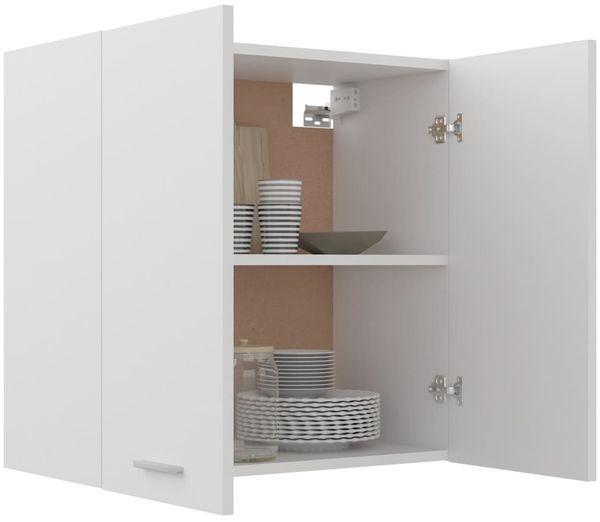 vidaXL Hängeschrank Lyon Weiß 60x31x60 cm Holzwerkstoff 801268 Bild 4