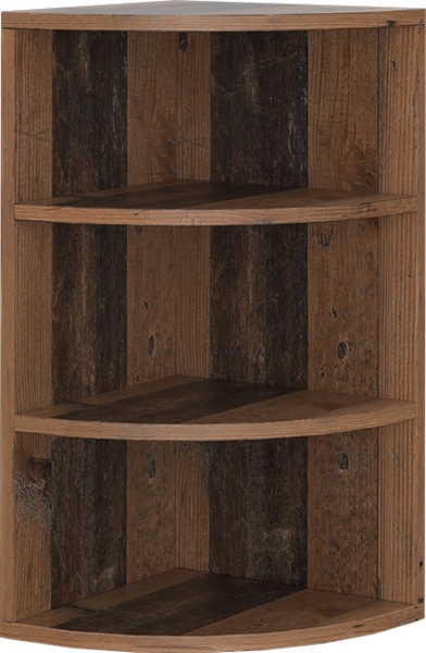 Vicco 'Ecki' Eckregal, Spanplatte antikholz, 30 x 30 x 60 cm