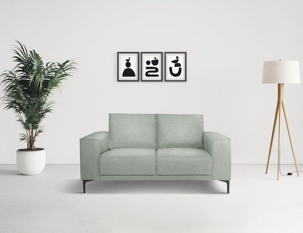 Places of Style 2-Sitzer Oland, im zeitlosem Design und hochwertiger Verabeitung
