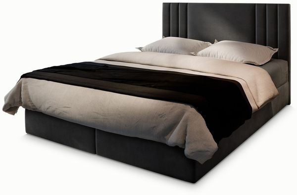 Masseno Boxbett BRES 160x200 cm mit Bonell Matratze und Topper