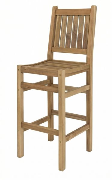 Barhocker in Teak für den Garten oder Terasse