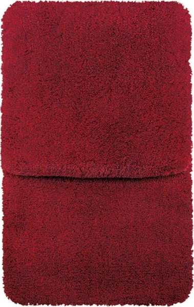 Kleine Wolke Badematte RELAX, Höhe 30 mm, rutschhemmend beschichtet, fußbodenheizungsgeeignet, Polyacryl, quadratisch, 2er-Set 50x50 cm / 55x85 cm, Badteppich, Uni Farben, rechteckig, rund & als Set erhältlich Bild 2