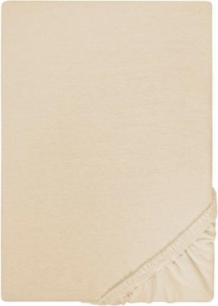 Castell Jersey-Stretch-Spannbetttuch, Kitt, 1x 140x200 cm - 160x200 cm, 140x200 cm