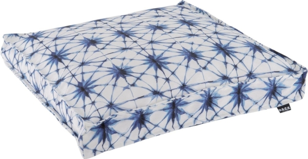 H.O.C.K. Sitzkissen Badu Batik Saphire Outdoor, wasserabweisend
