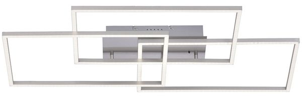 LED Deckenleuchte, Fernbedienung, dimmbar, CCT, L 82 cm