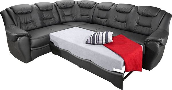 sit&more Ecksofa Bellevue L-Form, wahlweise mit Bettfunktion