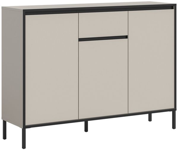 Newroom Kommode Kaschmir 136 cm, Kommode Kaschmir Elegant Sideboard Highboard Schlafzimmer Anrichte.