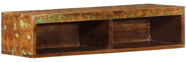 vidaXL TV-Wandschrank 80x30x19 cm Altholz Massiv 4017477