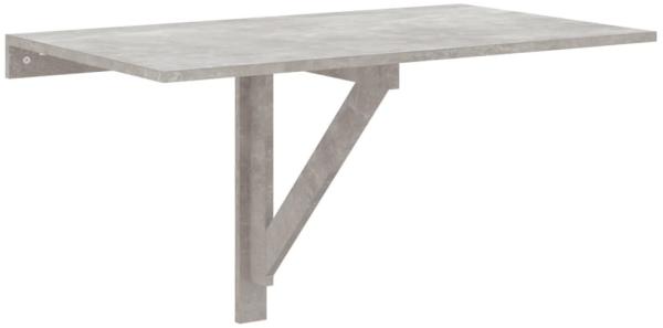 vidaXL Wand-Klapptisch Betongrau 100x60x56 cm Holzwerkstoff 342648