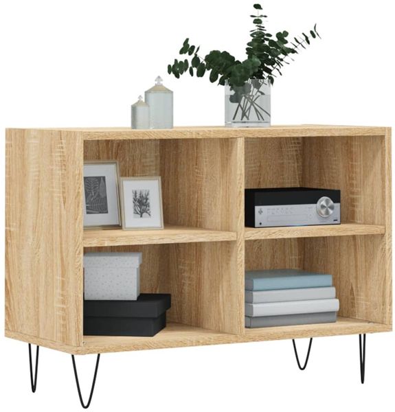 vidaXL TV-Schrank Sonoma-Eiche 69,5x30x50 cm Holzwerkstoff 826967 Bild 3