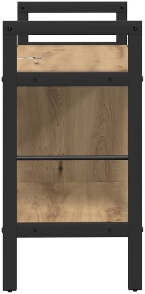 vidaXL Bücherregal Artisan-Eiche 75 x 30 x 58,5 cm Holzwerkstoff 883981 Bild 6