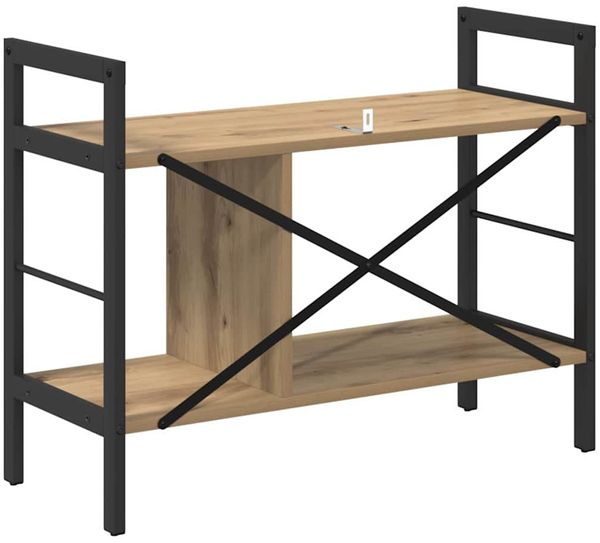 vidaXL Bücherregal Artisan-Eiche 75 x 30 x 58,5 cm Holzwerkstoff 883981 Bild 7