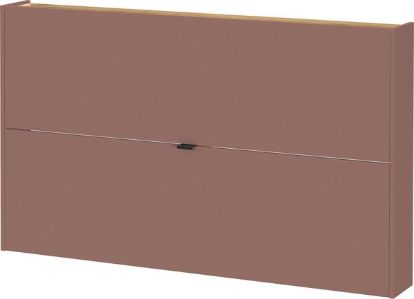 Germania Schuhschrank 1392-675 GW-Ameca, in Toffee/Eiche, mit geringer Tiefe, 140 x 83 x 18 cm (BxHxT)
