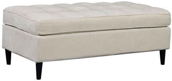 Dorel Home Hocker LINDHUS, Chenille, Modul für die Lindhus-Sofas- Breite 120 cm, verlängert das Sofa zum Schlafsofa, Relaxsofa....