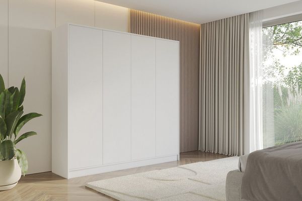 ALTDECOR Drehtürenschrank GELE (Kleiderschrank Garderobenschrank mit viel Stauraum, Moderner Schrank)
