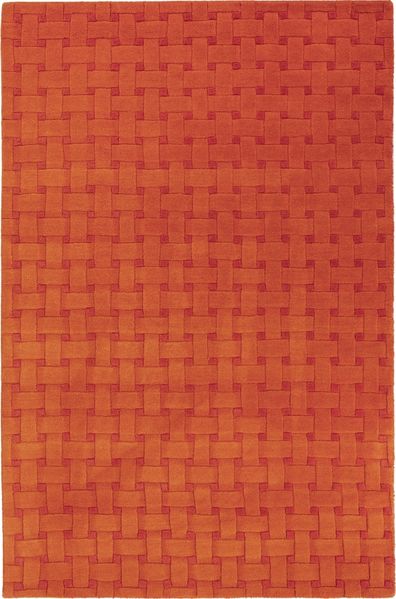 Wollteppich - AstroAura 150x90 cm - orange