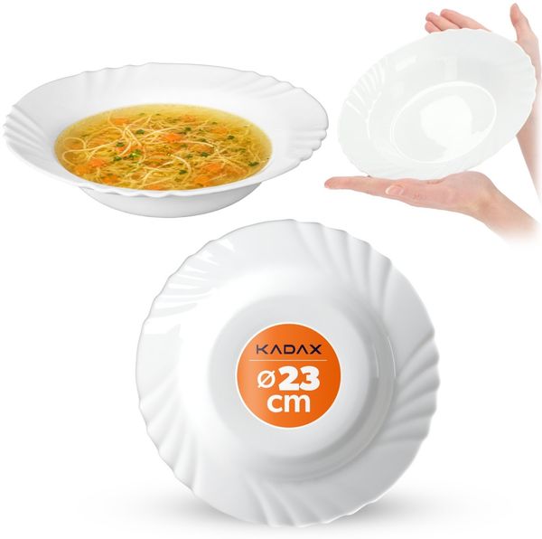 KADAX Tafelservice-Set Suppenteller 3-tlg. 23 cm