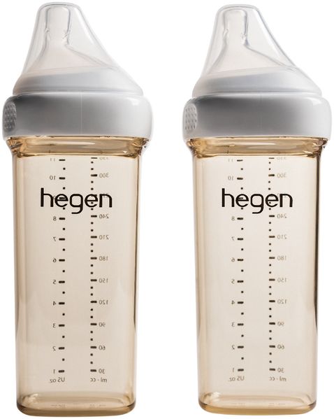 Hegen Babyflasche 330 ml 2 Stück Beige