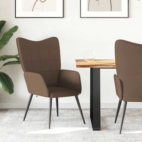 vidaXL Relaxsessel Braun Stoff [327944]