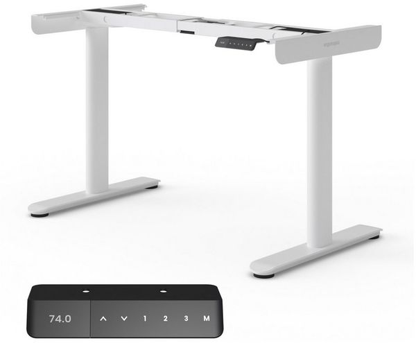 Ergotopia Schreibtisch Desktopia One (elektrisch höhenverstellbarer Schreibtisch Gestell), elektrisch höhenverstellbares Tischgestell