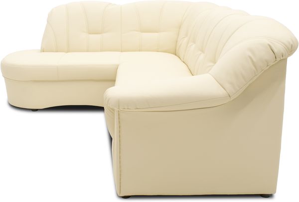 DOMO Collection Papenburg, Ecksofa, Kunstleder beige, 180 x 243 cm Bild 3