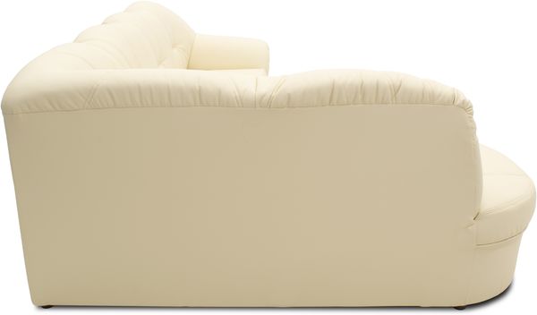DOMO Collection Papenburg, Ecksofa, Kunstleder beige, 180 x 243 cm Bild 4