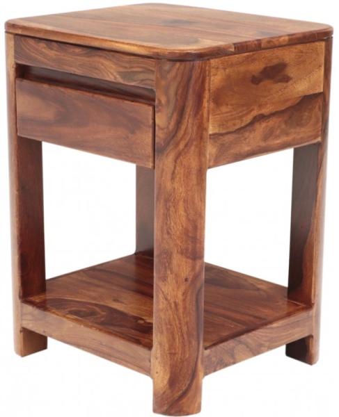 Nachttisch Tina 45x60x40 aus Sheesham-Massivholz Bild 3
