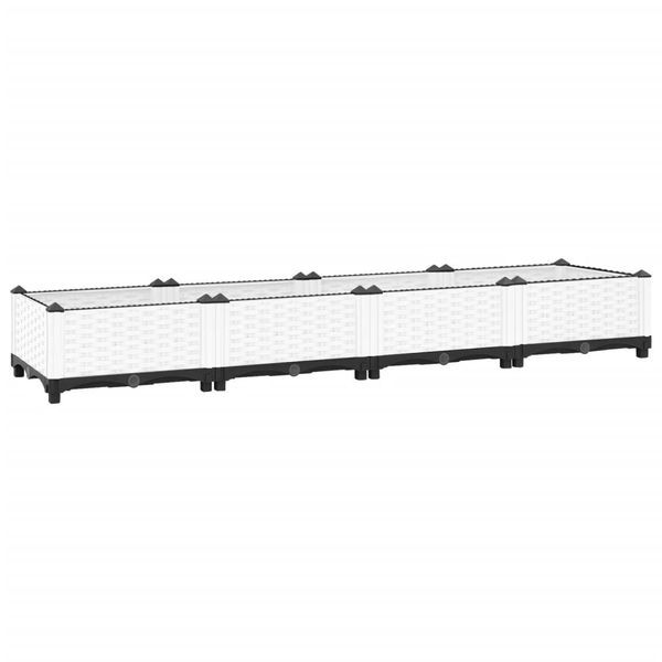 vidaXL Hochbeet 160x40x23 cm Polypropylen 153307