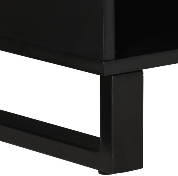 vidaXL TV-Schrank 100x33x46 cm Massivholz Mango & Holzwerkstoff 351966 Bild 6