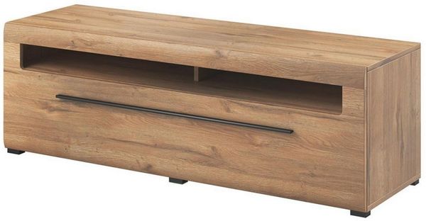 Lomadox Lowboard TURDA-83, Grandson beleuchtet modernen Stil Metallgriffen 160/52/50 cm