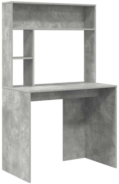 vidaXL Schreibtisch Beton Grau 91 x 50 x 149 cm Holzwerkstoff 869261