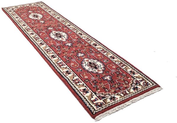 Orientteppich »Shams« 300 x 80 cm - rot - läufer