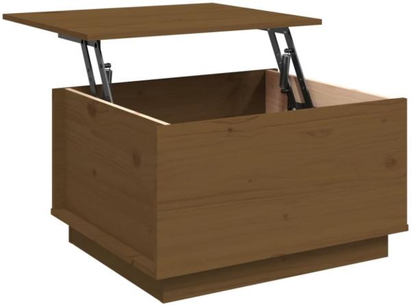 vidaXL Couchtisch Honigbraun 60x50x35 cm Massivholz Kiefer 813418 Bild 5