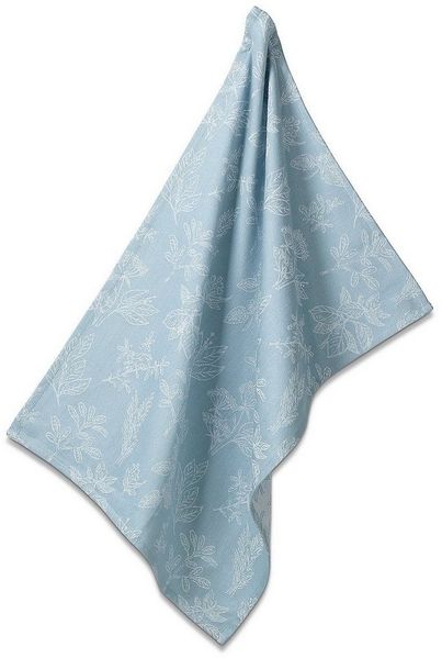 kela Geschirrtuch Svea, fusselarm, saugfähig, dezentes Blumenmotiv, waschbar bis 60°C