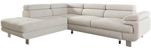 Ecksofa Supreme, Seite: Links OT-2R, Farbe: Barrel 03
