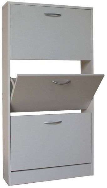 HTI-Line Schuhschrank Schuhschrank Thekla (Stück, 1x Schuhschrank Thekla, ohne Dekoration) Schuhkipper 3 Fächer