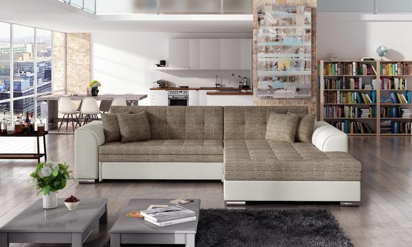 Wohnideebilder Sorento Beige Couchgarnitur SO_30