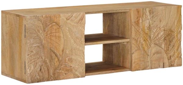vidaXL Wand-TV-Schrank mit Regal mit Speicher mit Tür 100 x 30 x 35 cm 42020124