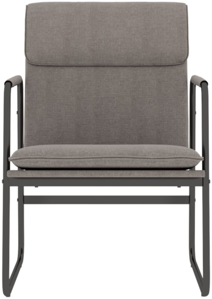 vidaXL Loungesessel Taupe 55x64x80 cm Stoff 351347 Bild 5