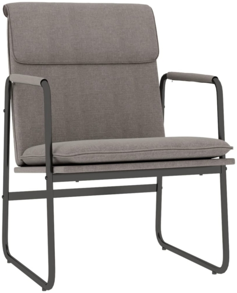 vidaXL Loungesessel Taupe 55x64x80 cm Stoff 351347 Bild 7