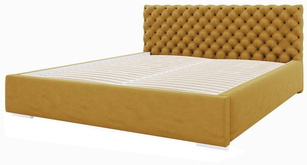 Beautysofa Boxspringbett FIGGO (Bett), im Chesterfield Stil, mit bettkasten 140 / 160 / 180 cm