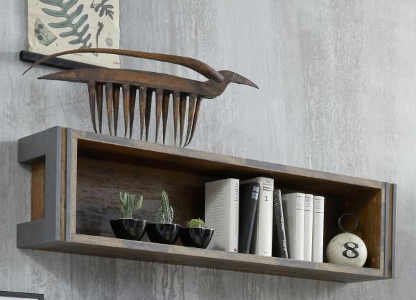 Wandboard Plano / Prime , Holzwerkstoff , Holzfarben , 113 x 29 x 23 cm Bild 4