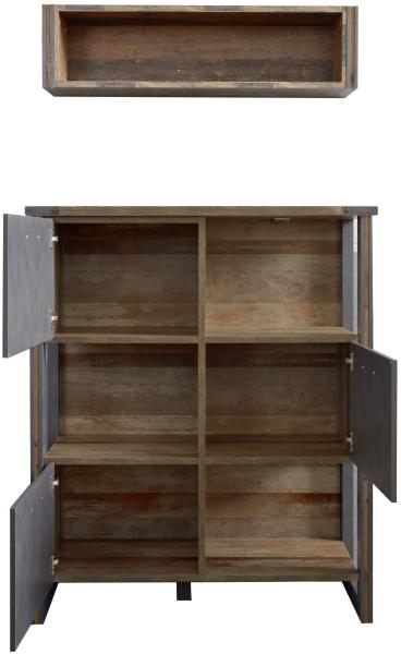 Wandboard Plano / Prime , Holzwerkstoff , Holzfarben , 113 x 29 x 23 cm Bild 12