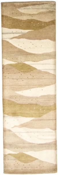 Morgenland Wollteppich - 0 x 80 cm - Beige